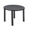 Kee Round Tables > Breakroom Tables > Kee Square & Round Tables, Wood, Metal Top, Grey TB36RNDGYBPBK - alternate 1